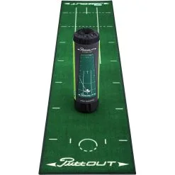 Acushnet PuttOut Mat - In Home Practice Mat- Grey