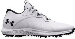 Under Armour Golf Under Armour Charged Draw 2 Wide Mens Golf Shoes - White/Black