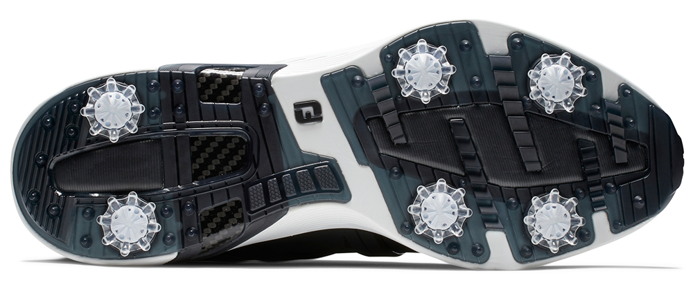 FootJoy Golf FootJoy HyperFlex Carbon Mens Golf Shoes - Black/White/Grey - Image 5