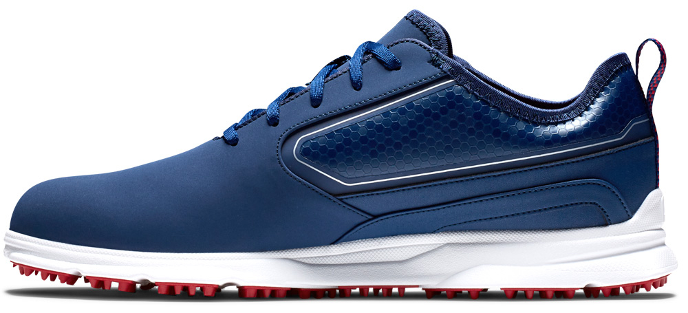FootJoy Golf FootJoy SuperLites XP Golf Shoe - Navy/Red - Image 2