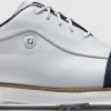 FootJoy Golf FootJoy Traditions Cap Toe Womens Golf Shoe - White/Navy
