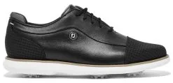 FootJoy Golf FootJoy Traditions Cap Toe Womens Golf Shoe - Black