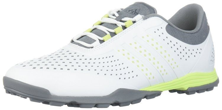 Adidas Women's Adipure Sport Golf Shoe-4.5-Medium-White/Orange - Image 2