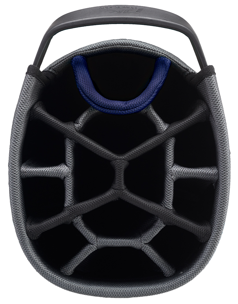 Powakaddy Golf NEW PowaKaddy Dri-Tech Cart Bag - Blue With Cool Grey Trim - Image 2