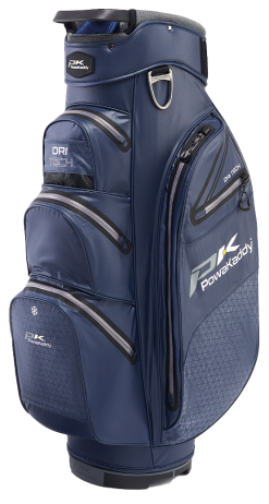Powakaddy Golf NEW PowaKaddy Dri-Tech Cart Bag - Blue With Cool Grey Trim