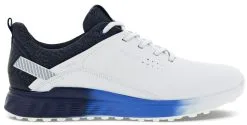 ECCO Golf Ecco S-THREE Golf Shoes - White/Black