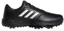 Adidas 360 Bounce 2.0 Golf Shoes - Black/Silver Metallic/Grey Six
