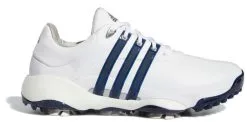 ADIDAS Tour 360 22 Golf Shoes - Cloud White / Collegiate Navy / Silver Metallic