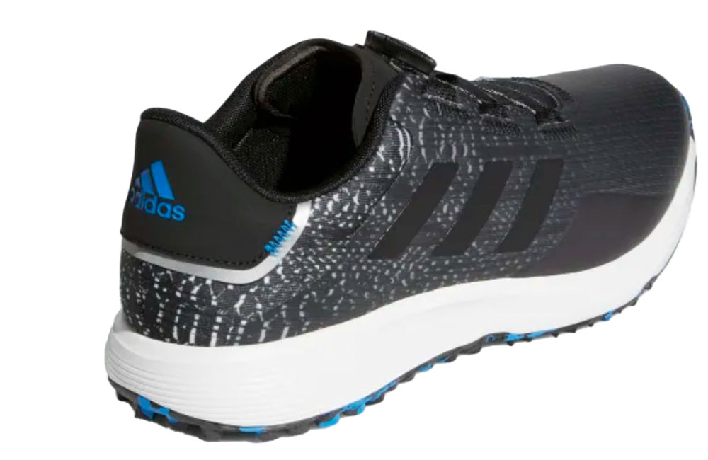ADIDAS S2G BOA Wide Spikeless Golf Shoes - Core Black / Core Black / Grey Six - Image 6