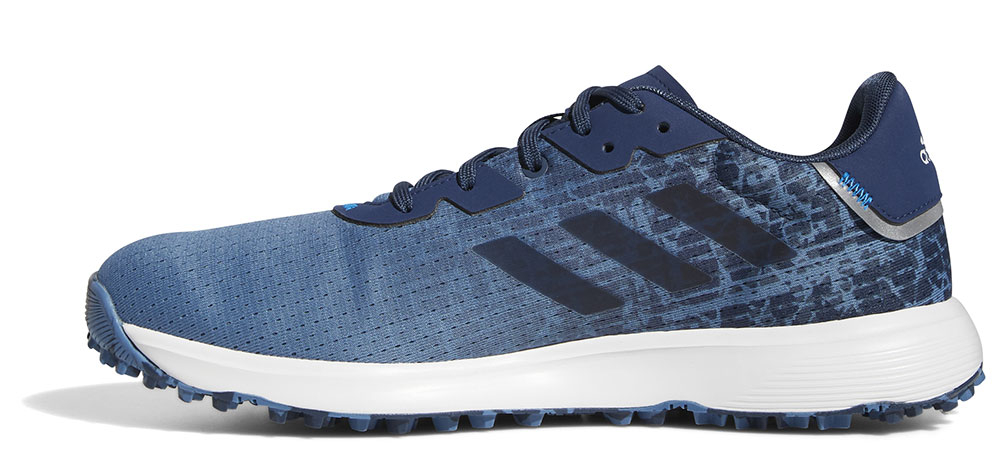 ADIDAS S2G SL Golf Shoe - Altered Blue / Crew Navy / Cloud White - Image 2