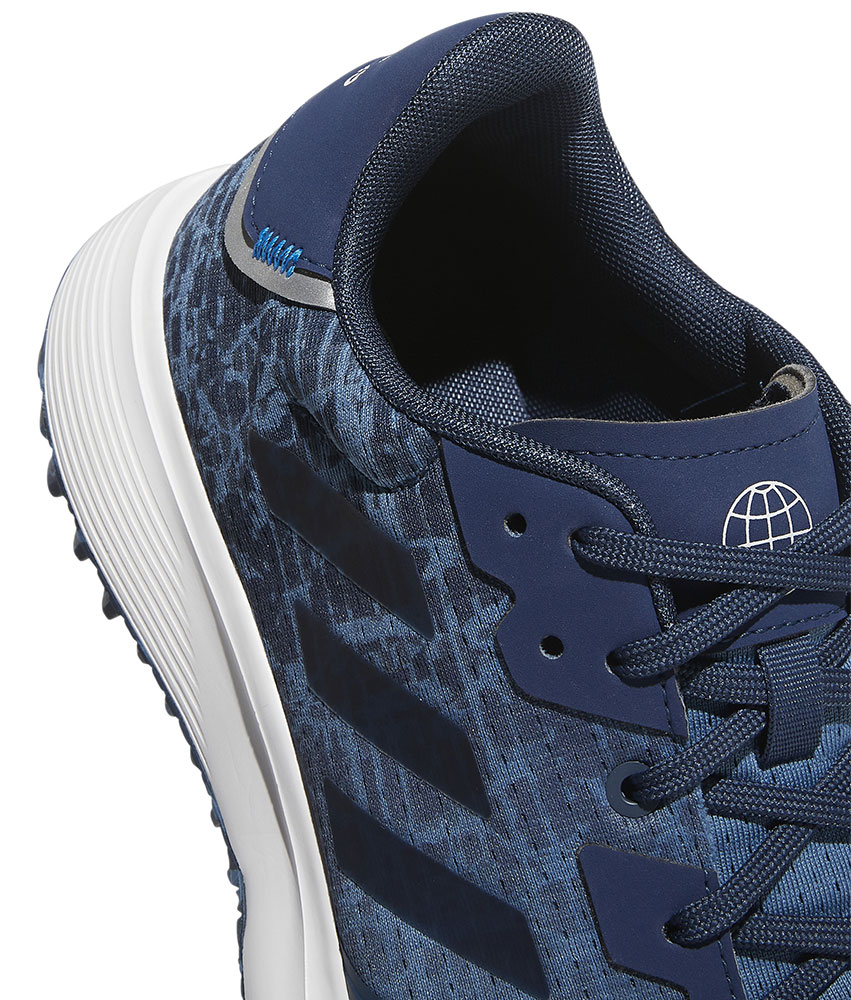ADIDAS S2G SL Golf Shoe - Altered Blue / Crew Navy / Cloud White - Image 6
