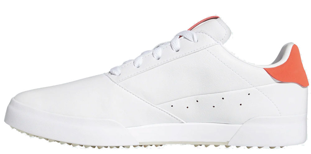 ADIDAS ADICROSS RETRO GREEN Golf Shoes - FTWWHT/ALTAMB/ALUMIN - Image 2