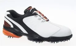 FootJoy Golf FootJoy Sport Golf Shoes - White/Black/Orange (size 9.5UK)