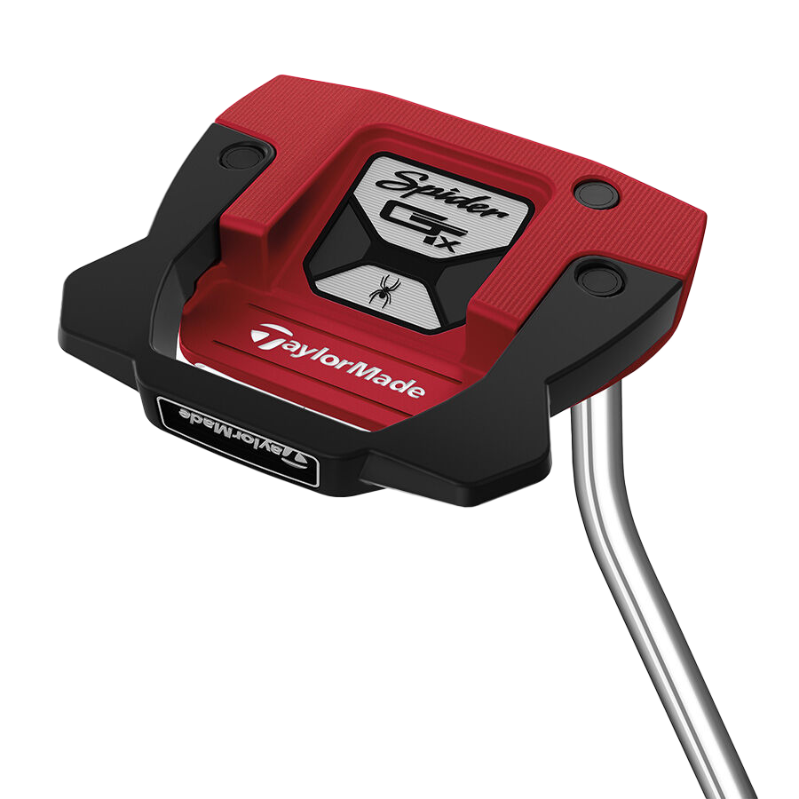 TaylorMade Golf TaylorMade Spider GTx Single Bend Putter - Left Hand - Red
