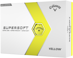 Callaway Golf NEW Callaway Supersoft Golf Balls - Yellow