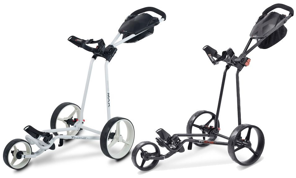 Big Max Golf Big Max Ti ONE Golf Trolley -White - Image 2