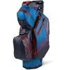 Sun Mountain Golf Sun Mountain H2NO Staff Cart Bag - Cobalt/Navy/Red
