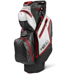 Sun Mountain Golf Sun Mountain H2NO Staff Cart Bag - Black/White/Red