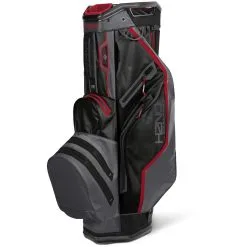 Sun Mountain Golf Sun Mountain H2NO Lite Cart Bag - Black/Gunmetal/Red
