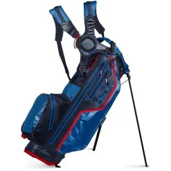 Sun Mountain Golf Sun Mountain H2NO 14-Way Stand Bag - Navy/Cobalt/Red